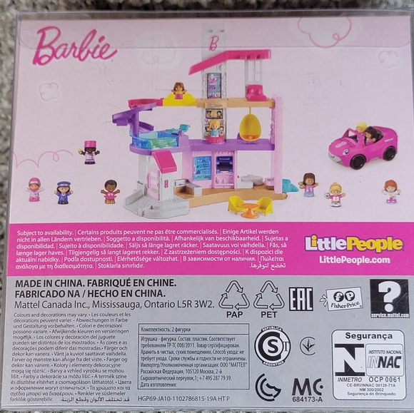 Fisher-Price Little People Barbie Wheelchair - New In Box - Picture 6 of 7